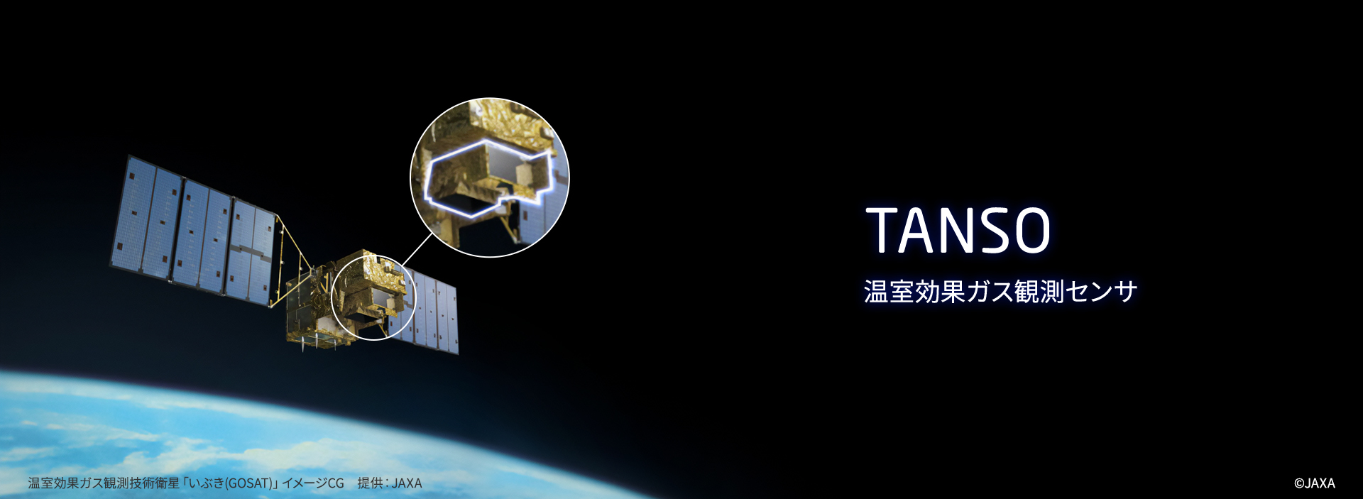 温室効果ガス観測センサ TANSO
