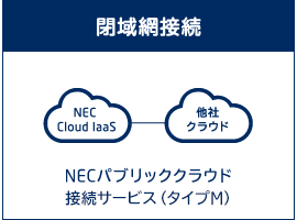 NECパブリッククラウド接続サービス（タイプM）