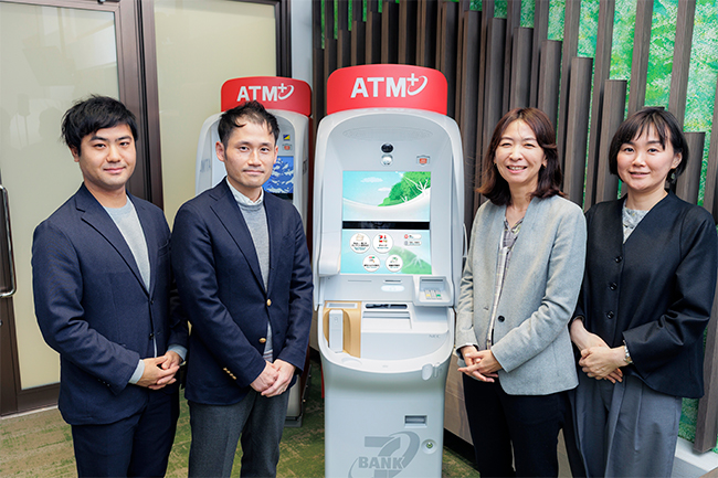 集合写真 株式会社セブン銀行様とNEC