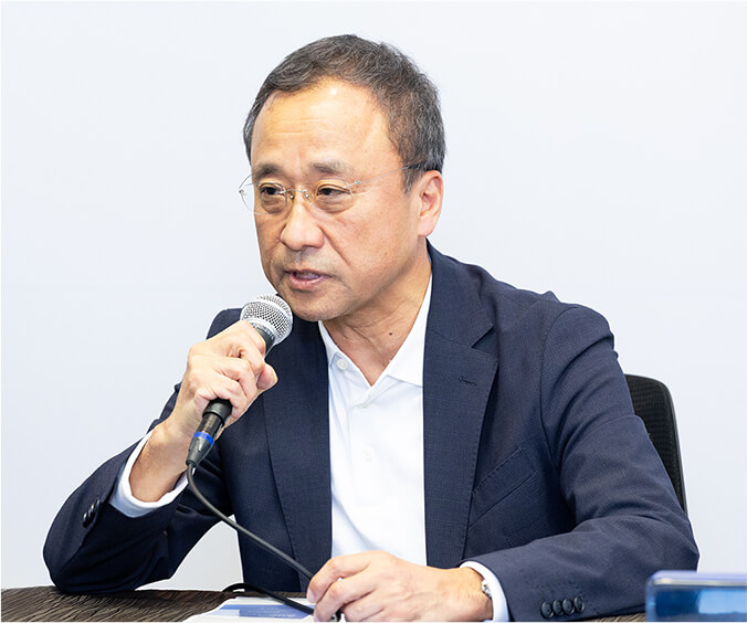 NEC 執行役 Corporate SEVP 兼 CDO 吉崎 敏文