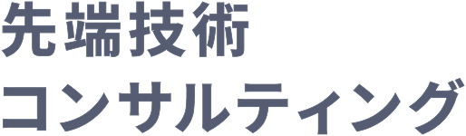 先端技術コンサルティング