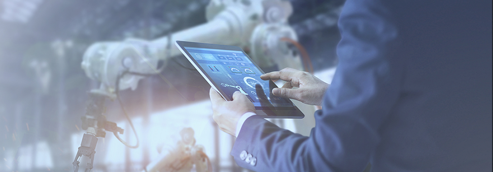 複数ロボットの協調動作の様子