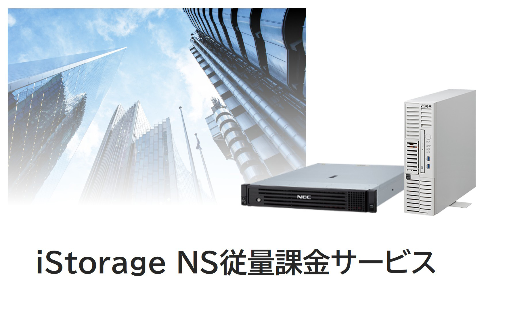 iStorage NS従量課金サービス