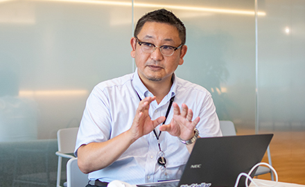 NEC エンタープライズコンサルティング統括部PLMグループ ディレクター　杢田竜太