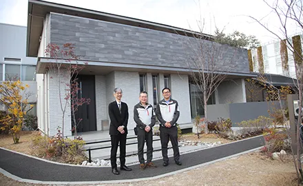 トヨタホーム株式会社 山下強氏、川合栄一郎氏、NEC 川口康彦