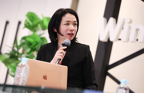 モデレータの小野陽子氏（大妻女子大学）