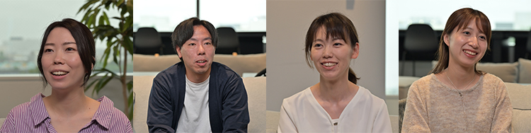 NECソリューションイノベータ株式会社 イノベーションラボラトリ ビジネスラボラトリ第一グループ 阿部 由莉/熊谷 直輝/藤波 理帆/加賀 茜