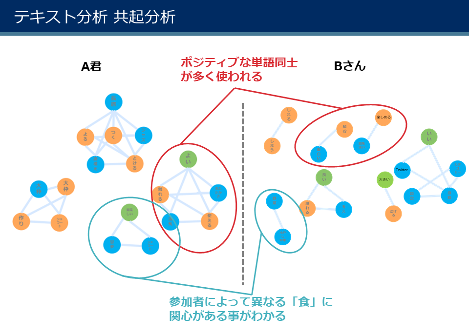 共起分析の結果