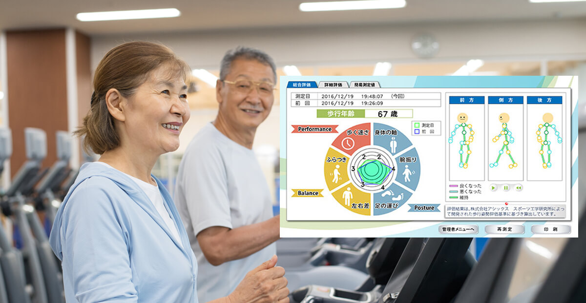 NEC 歩行姿勢測定システム