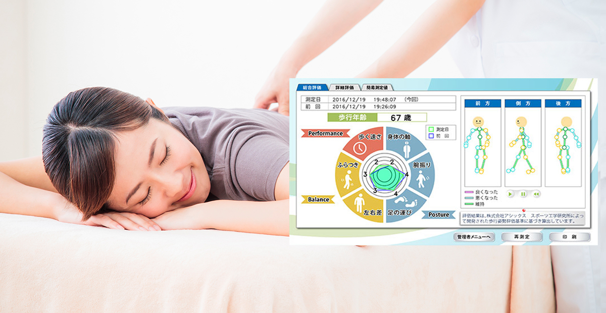 NEC 歩行姿勢測定システム
