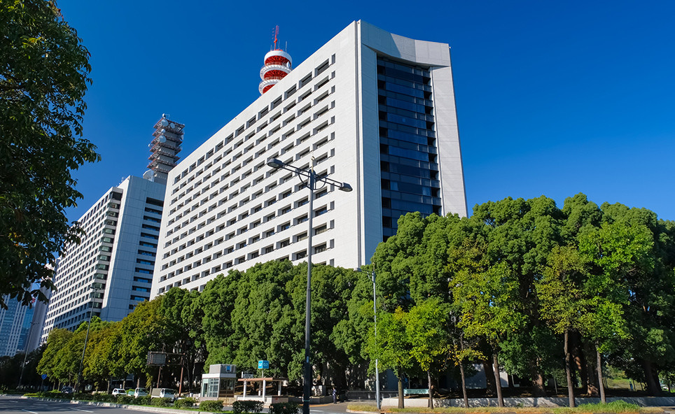 重要な社会インフラを支える施設の入口