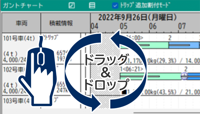 Point① 直感的な操作
