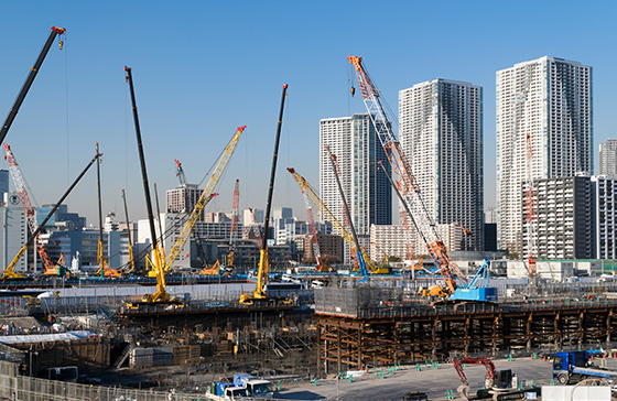 建設機械向け周辺監視