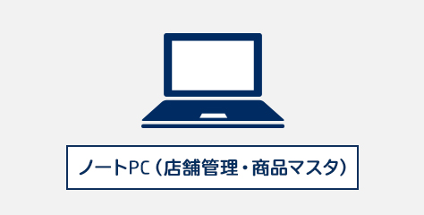 ノートPC(店舗管理・商品管理)
