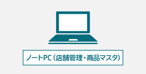 ノートPC(店舗管理・商品マスタ)