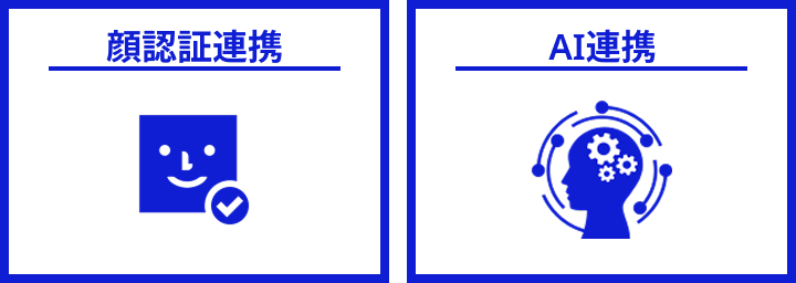 顔認証連携・AI連携