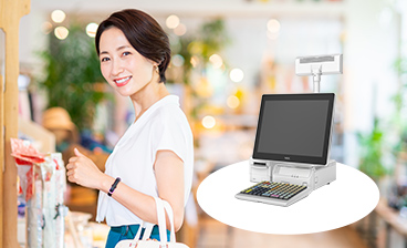 フリーレイアウトモデルPOS TWINPOS 9700Ui
