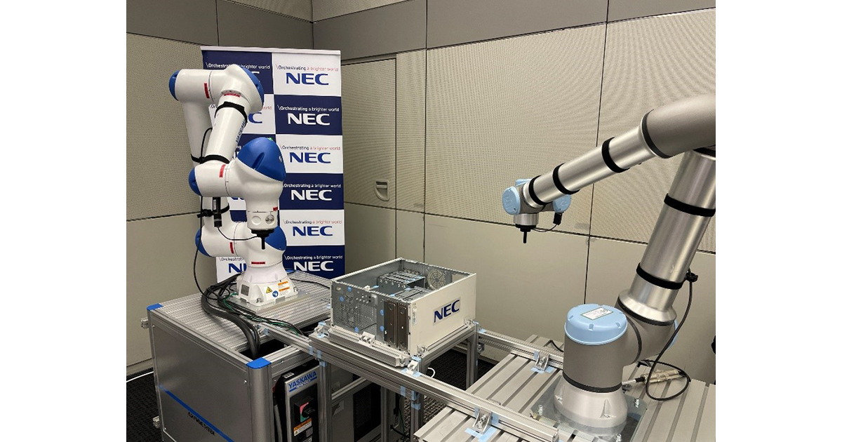 矢崎総業とNEC、複数台ロボットの動作プランをAIで自動生成する実証