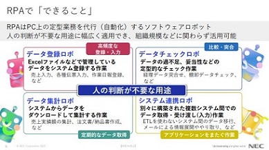 RPAで「できること」