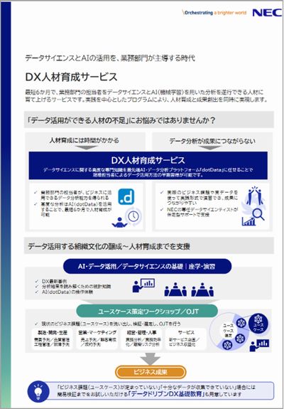 DX人材育成サービスカタログサムネイル