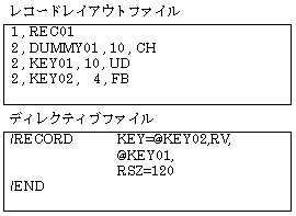 フィールド定義サンプル