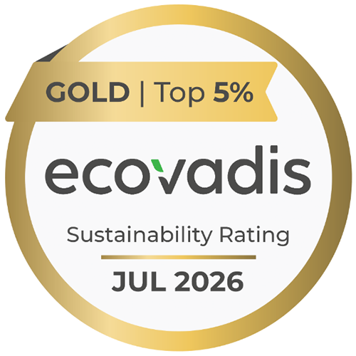 ecoVadis Sustainability Rating 2025のロゴ