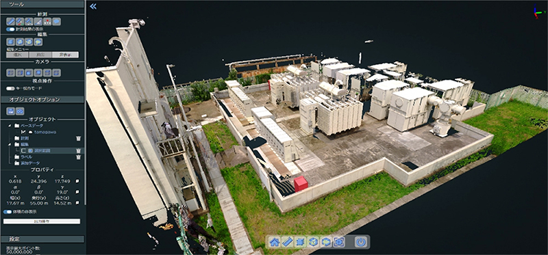 NEC 3D Viewerサービス画面