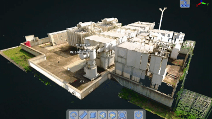 NEC 3D Viewerサービス閲覧画面